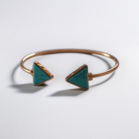 Minimal Geometric Bracelet for Women | Modern Adjustable Wristwear