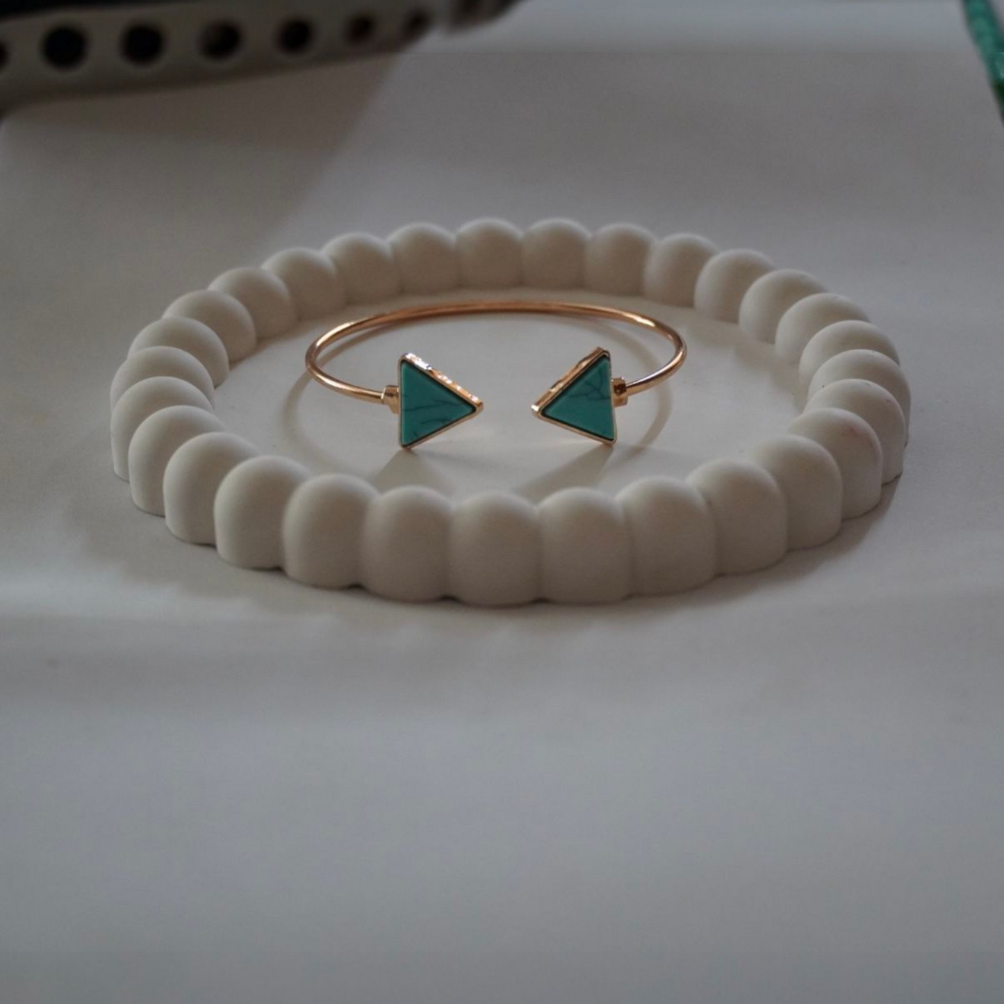 Minimal Geometric Bracelet for Women | Modern Adjustable Wristwear